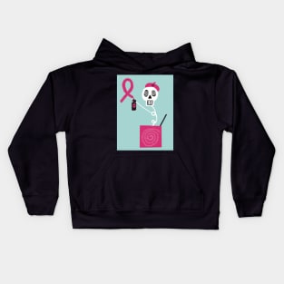 Pink Ribbon Jack Kids Hoodie